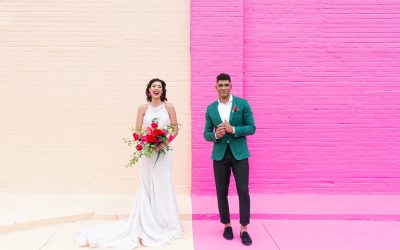 Color Me Pretty: Modern + Industrial Shoot Featured on GWS