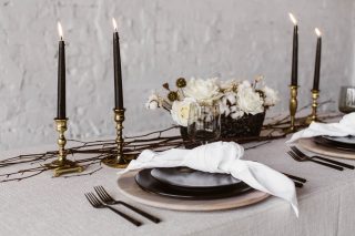 12 Days of Christmas Tabletops | 8 Maids a Milking