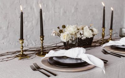 12 Days of Christmas Tabletops | 8 Maids a Milking